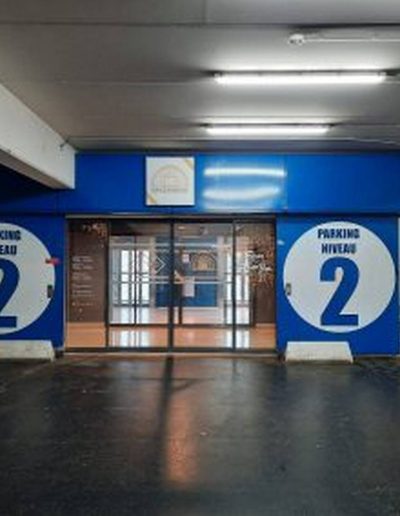 Signalétique parking souterrain