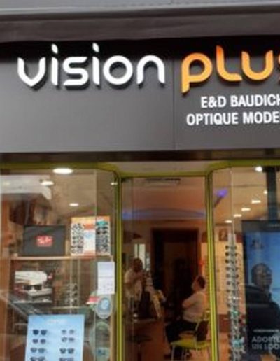 Enseigne extérieur Vision Plus