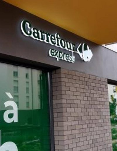 Enseigne Carrefour Express